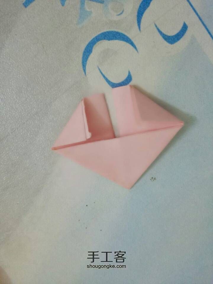 三角折纸-猫（重发） 第43步