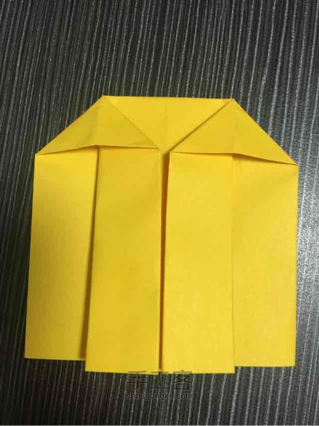 滑滑梯折法 第6步