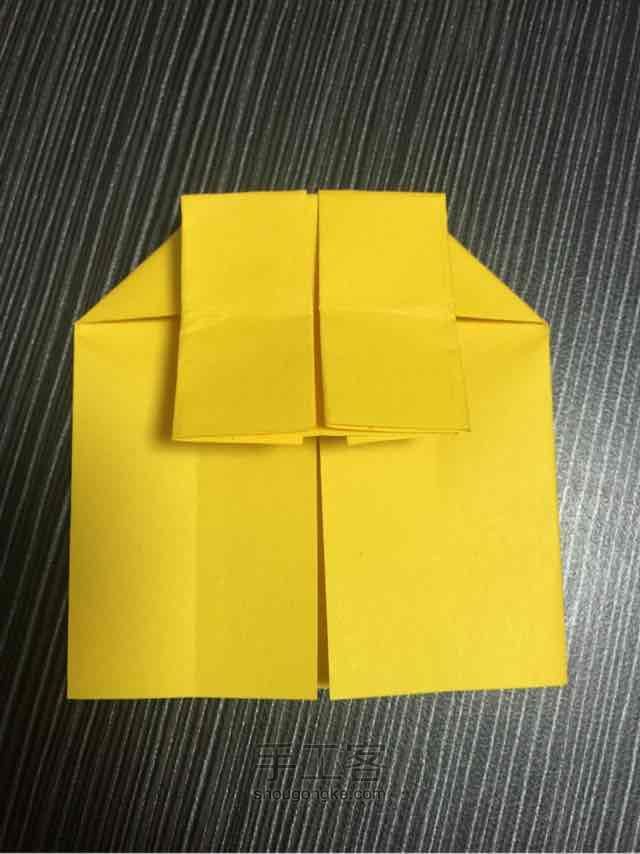 滑滑梯折法 第8步