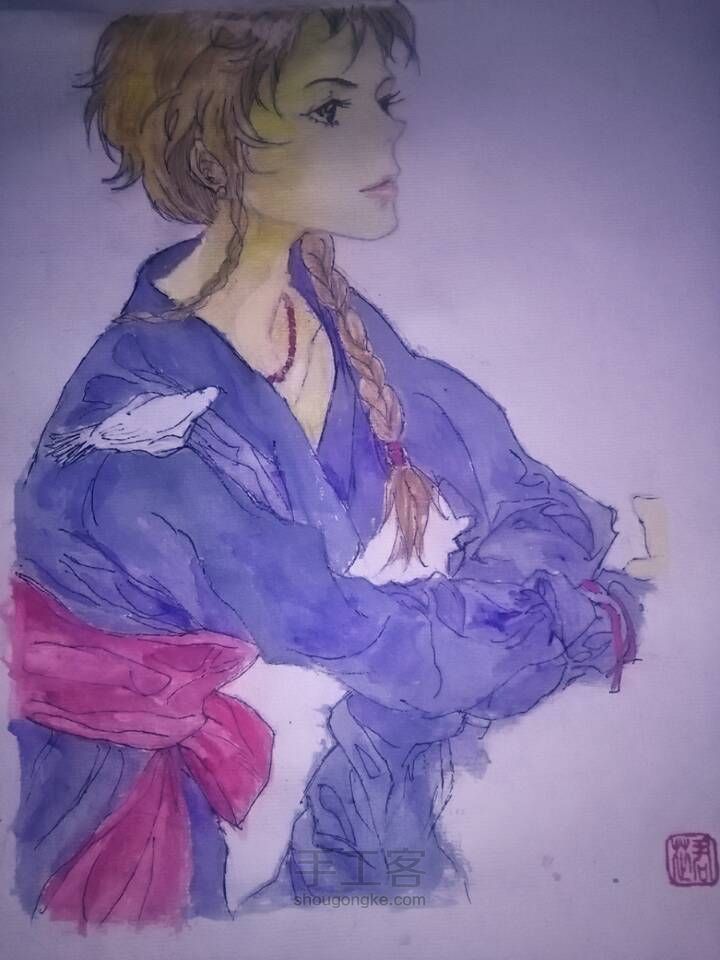 水彩 第3步