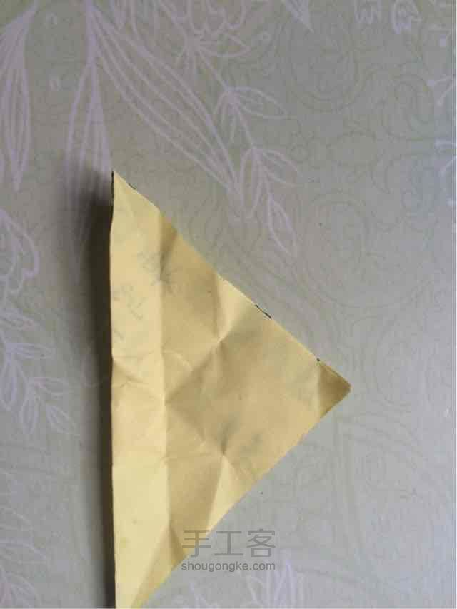 皮卡丘折纸教程 第2步