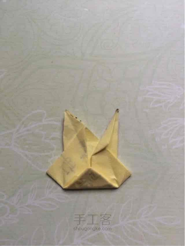 皮卡丘折纸教程 第6步
