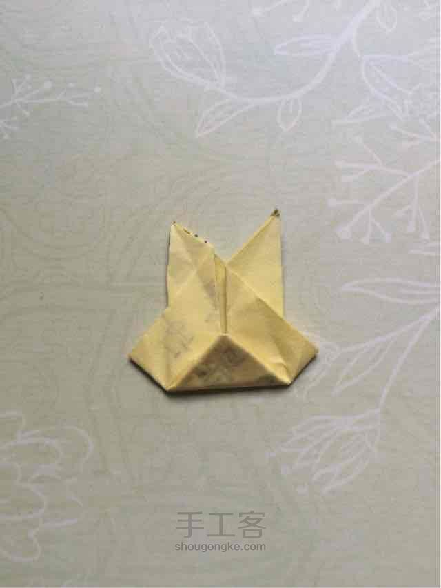 皮卡丘折纸教程 第5步