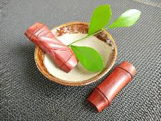竹叶筷搁制作流程