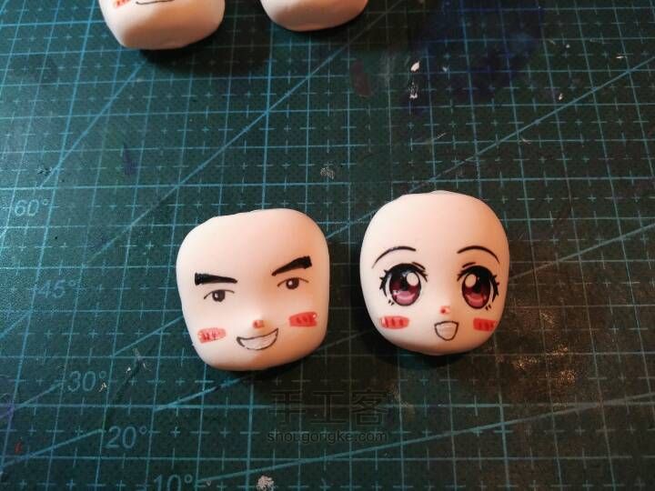 情侣粘土过程7 第6步