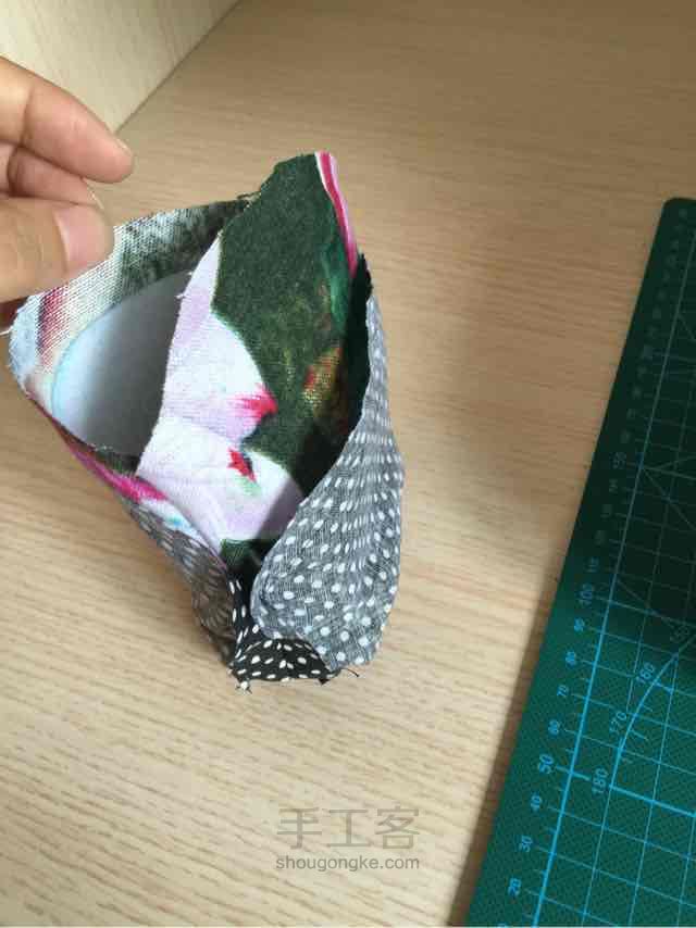 口金包零钱包，8.5厘米半圆口金包 第13步