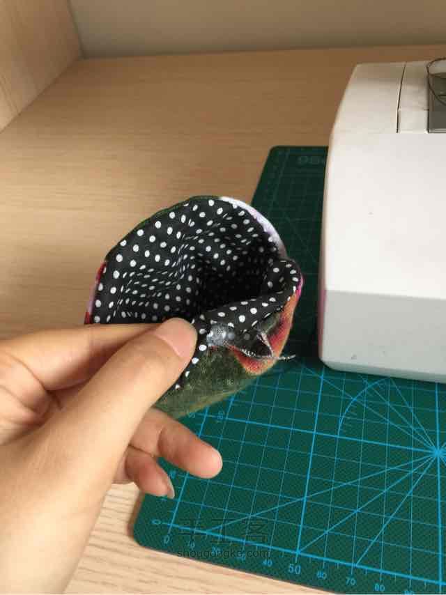 口金包零钱包，8.5厘米半圆口金包 第15步