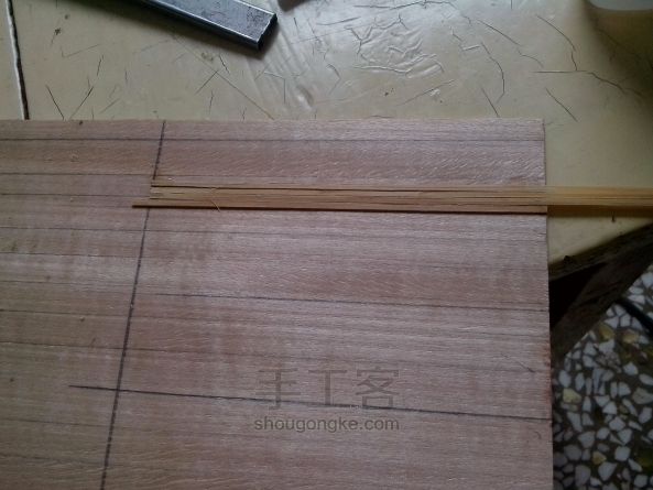西安钟楼竹木模型制作（正式版 第20步