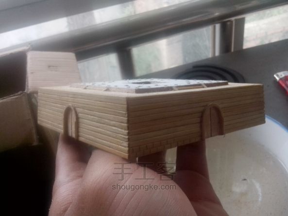 西安钟楼竹木模型制作（正式版 第65步