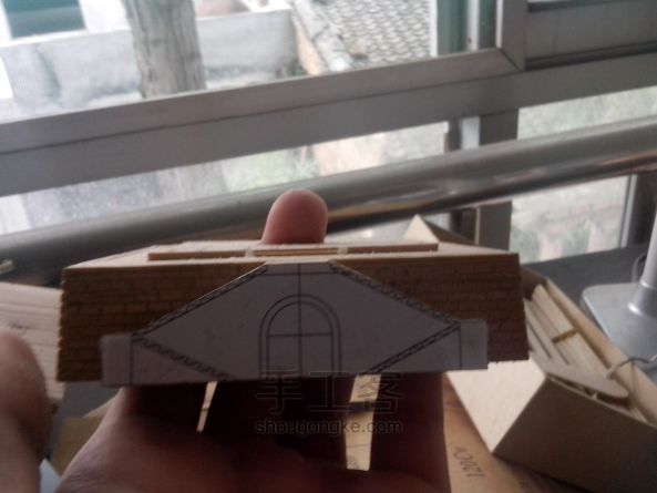 西安钟楼竹木模型制作（正式版 第69步