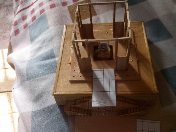 西安钟楼竹木模型制作（正式版 第79步