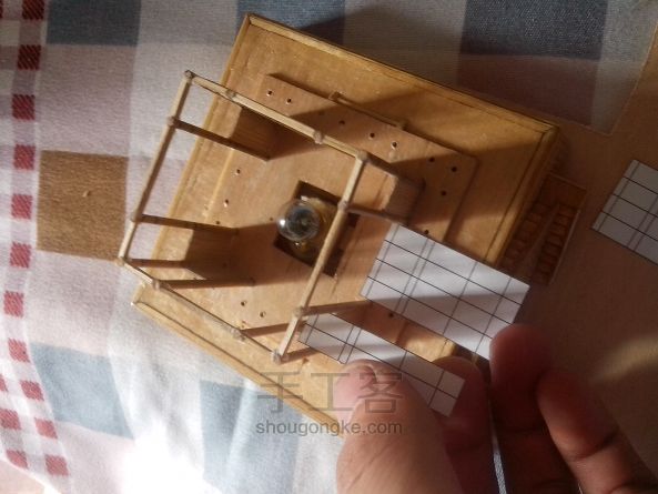 西安钟楼竹木模型制作（正式版 第80步