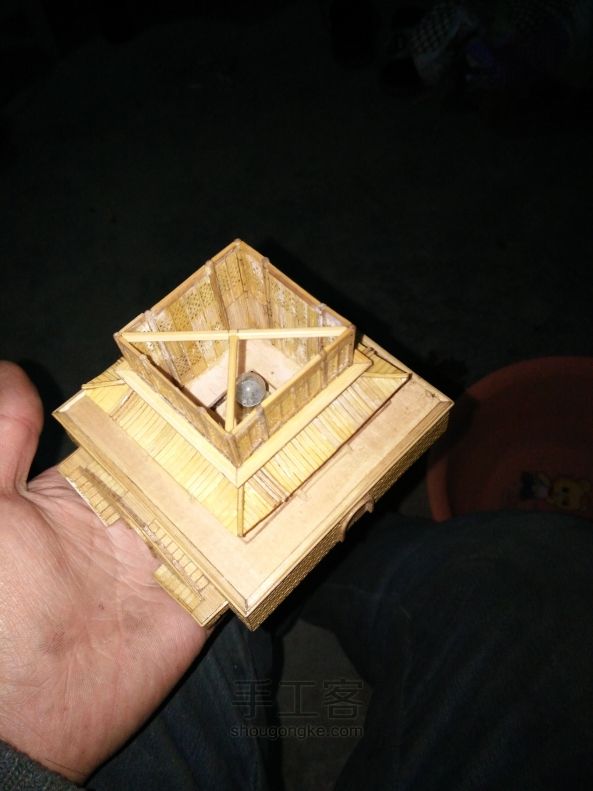 西安钟楼竹木模型制作（正式版 第101步