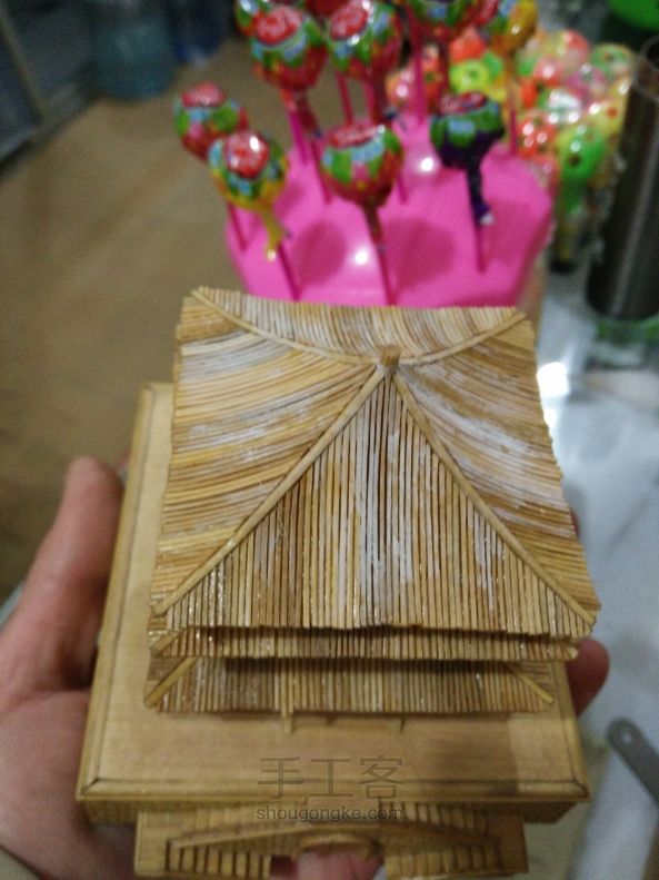西安钟楼竹木模型制作（正式版 第124步