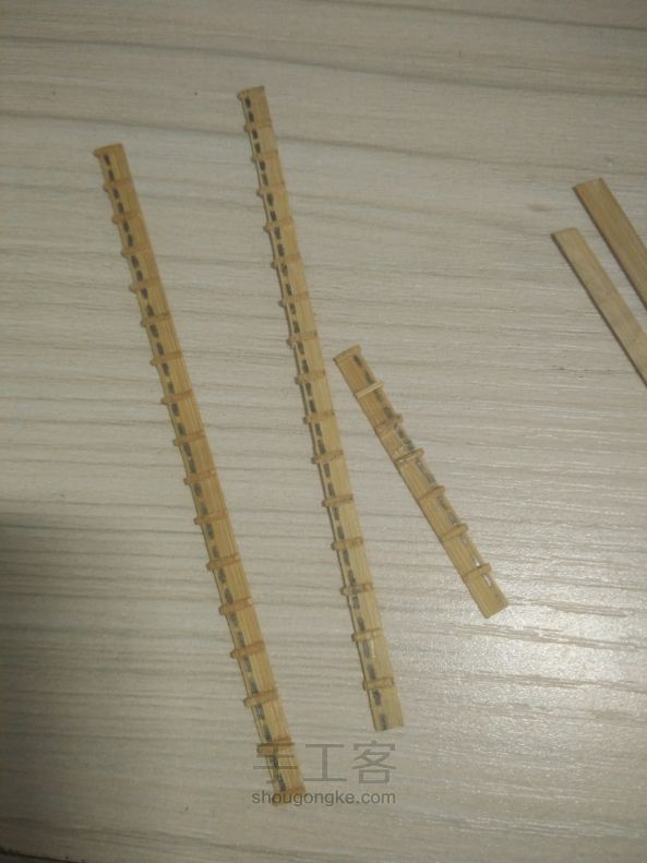 西安钟楼竹木模型制作（正式版 第156步