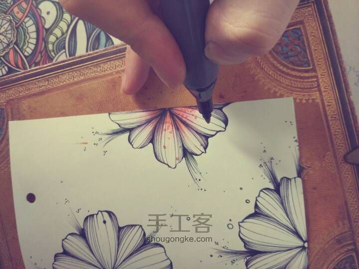 花语清新炫丽书签《小猪先生Z》 第13步