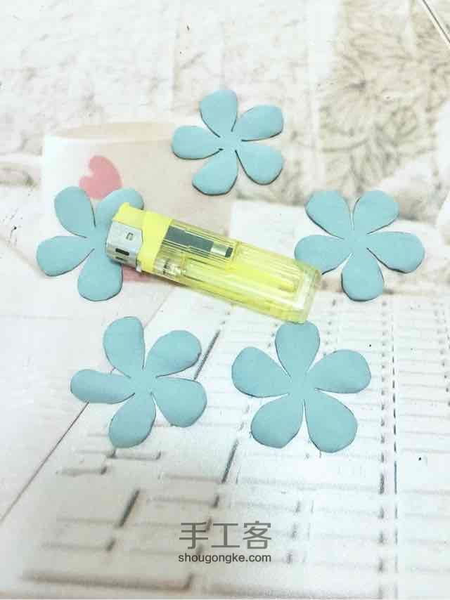 韩版头花 第4步