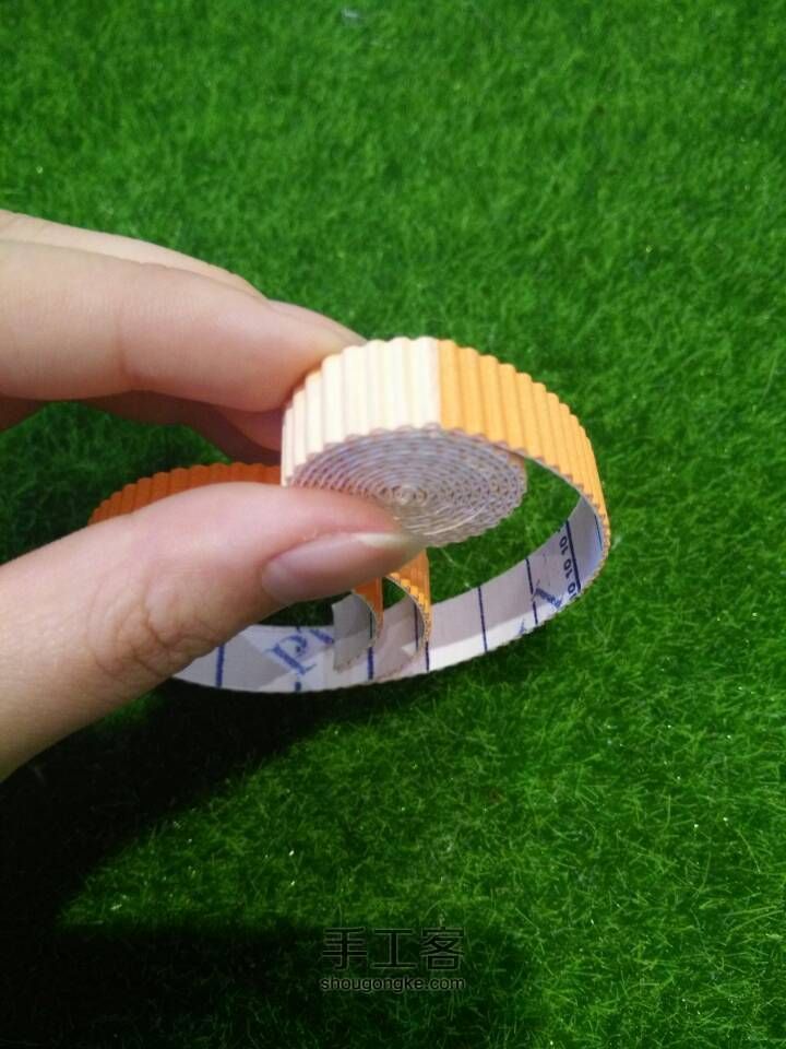创意折纸_可爱害羞的小猴纸^O^ 第4步