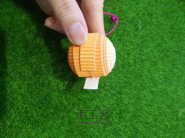 创意折纸_可爱害羞的小猴纸^O^ 第10步