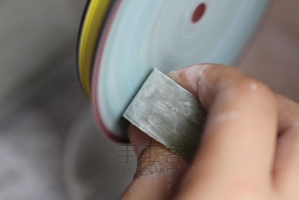 拾干货制漆绘墨竹扳指制作过程 第3步