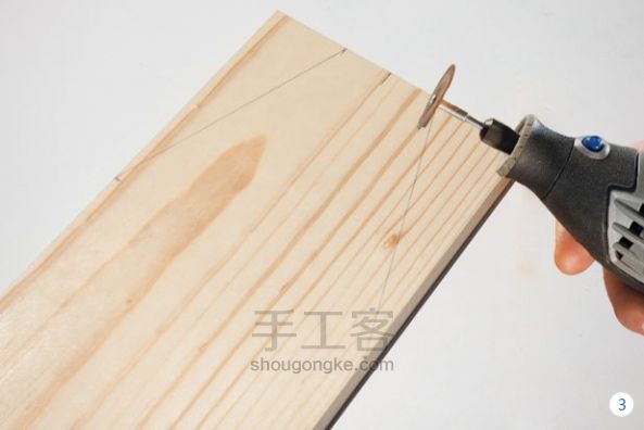 【琢美智造】享受下午茶时光,DIY木制啤酒篮  第4步