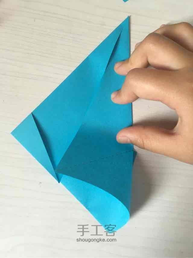 编织折纸星🎏 第6步