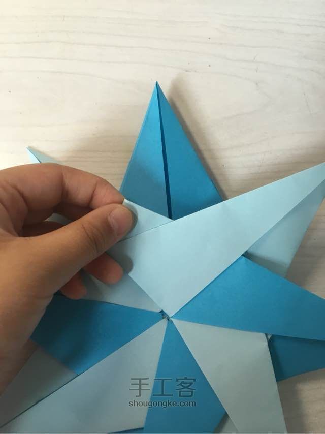 编织折纸星🎏 第27步