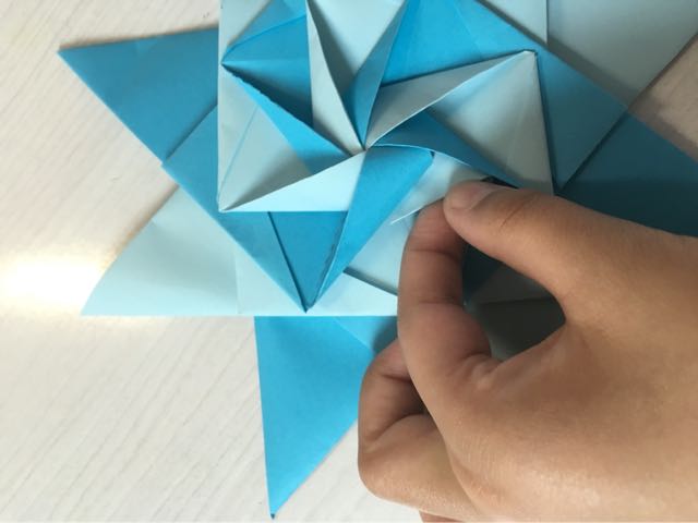 编织折纸星🎏 第39步