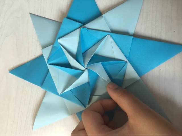 编织折纸星🎏 第42步