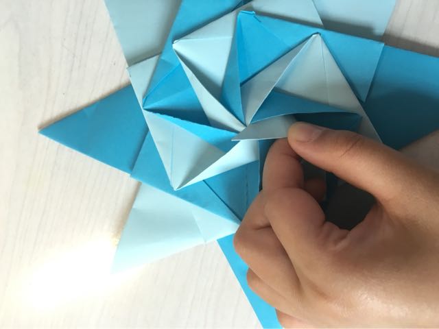 编织折纸星🎏 第41步