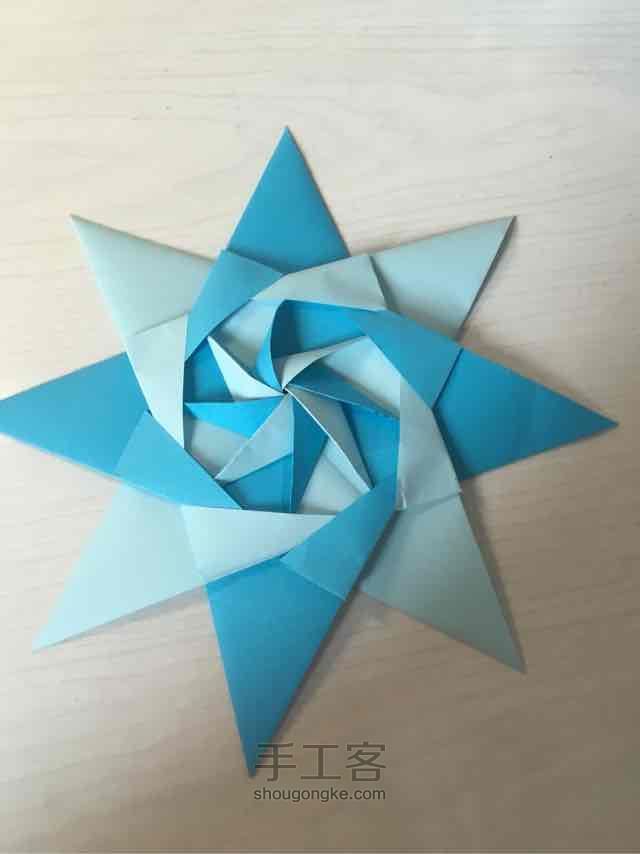 编织折纸星🎏 第45步