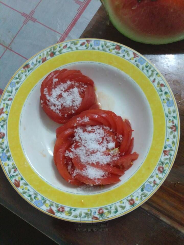 tomato rose(西红柿玫瑰🌹) 第9步