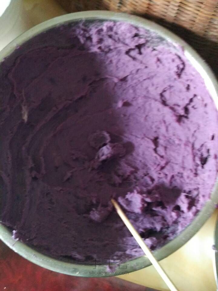 山药紫薯糕 第6步