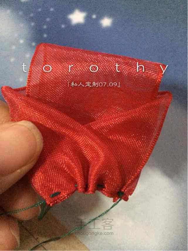 蝴蝶结🎀发夹 第4步