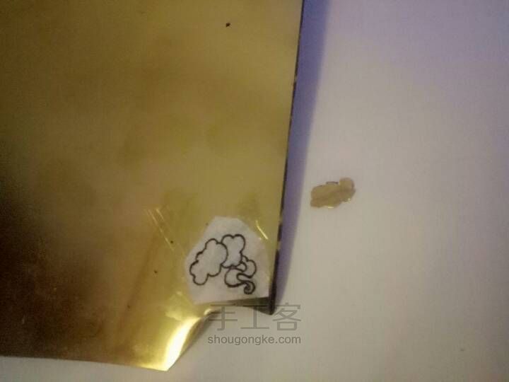 自己鼓捣仿点翠 第2步