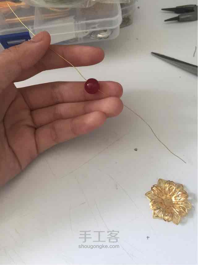 发簪教程 第3步