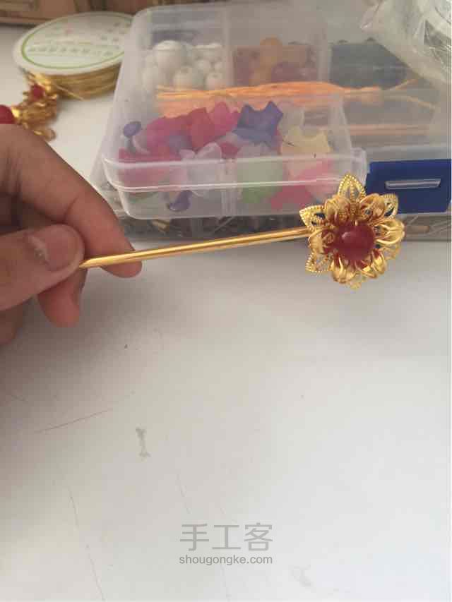 发簪教程 第14步