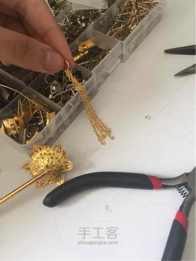 发簪教程 第17步