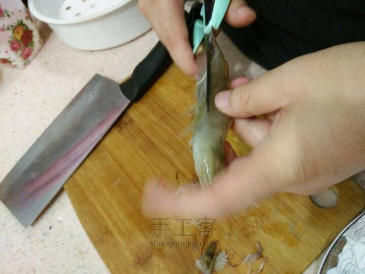 蒜蓉大虾 第1步