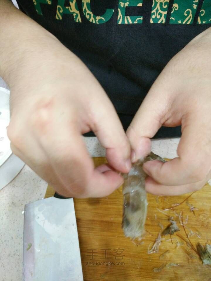 蒜蓉大虾 第6步