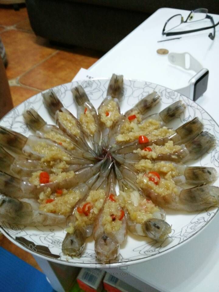 蒜蓉大虾 第11步