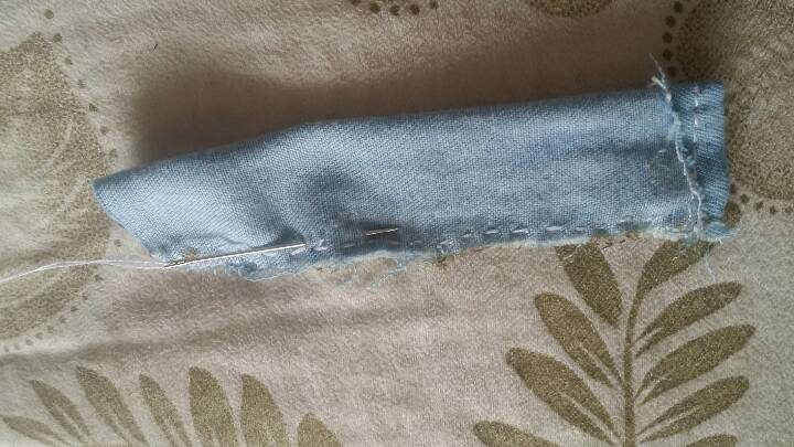 一套粗糙的娃衣 第3步