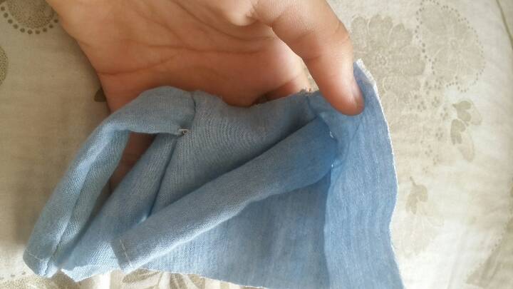 一套粗糙的娃衣 第7步