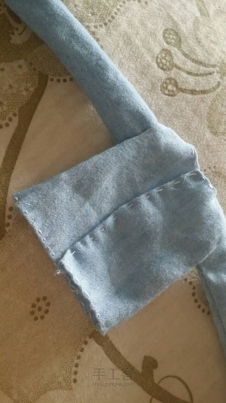 一套粗糙的娃衣 第8步