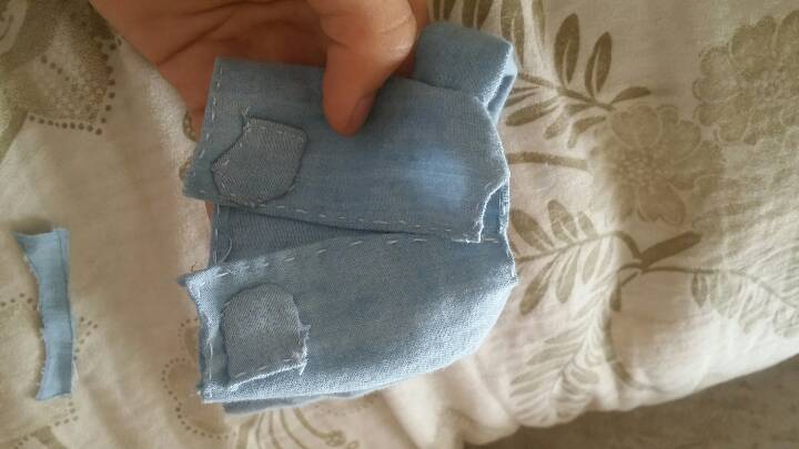 一套粗糙的娃衣 第9步