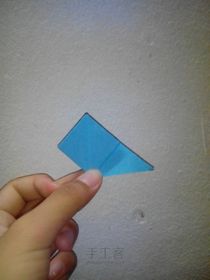 千纸鹤的折法 第12步