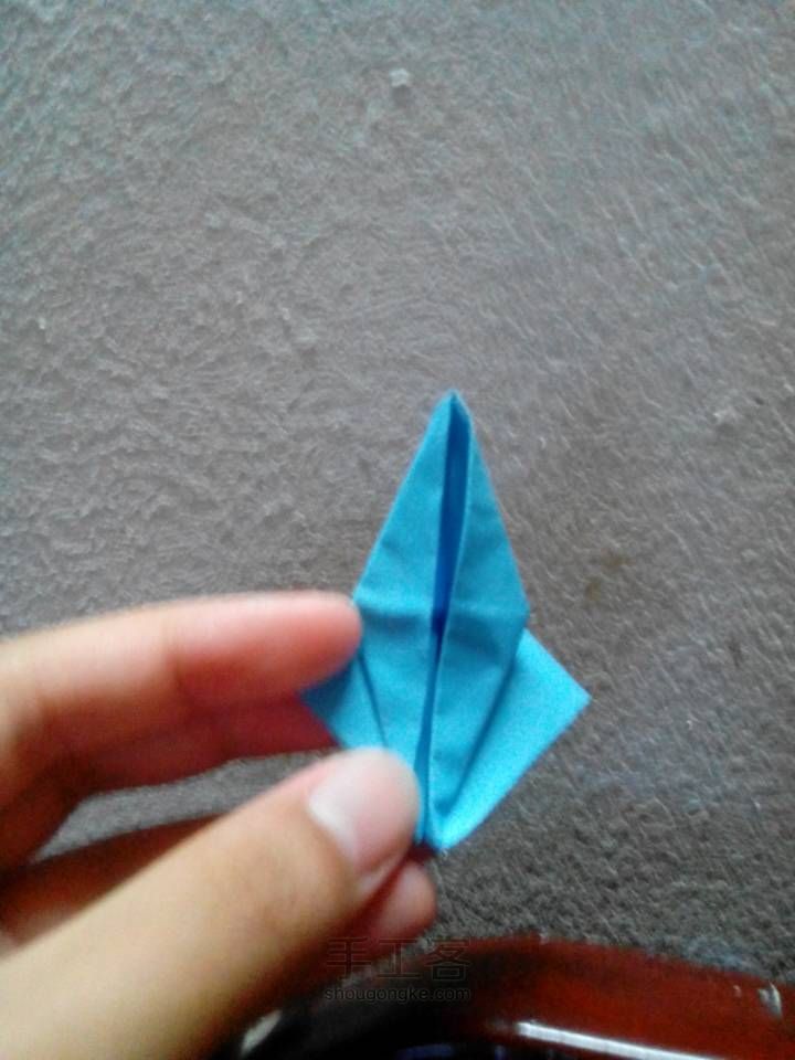 千纸鹤的折法 第15步