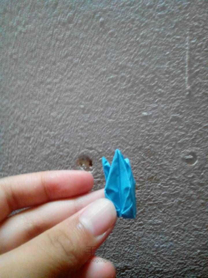 千纸鹤的折法 第20步