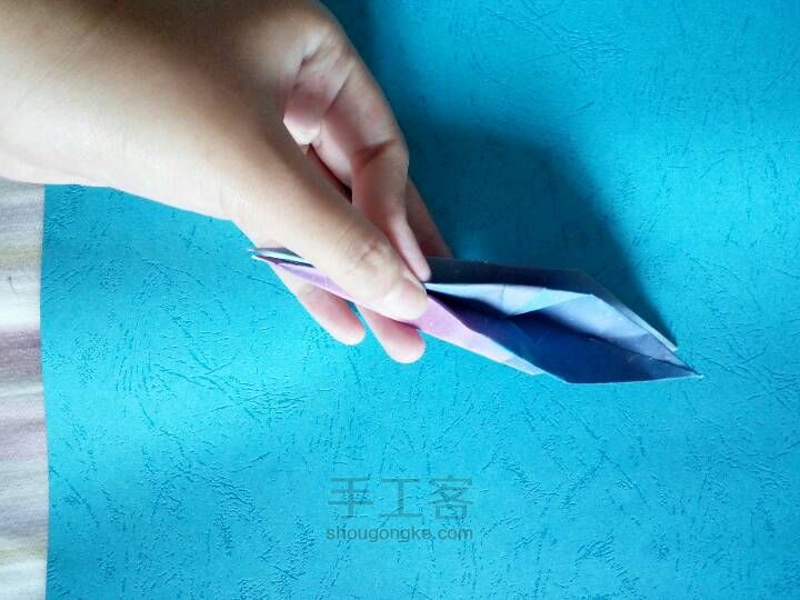 详细千纸鹤叠法 第27步