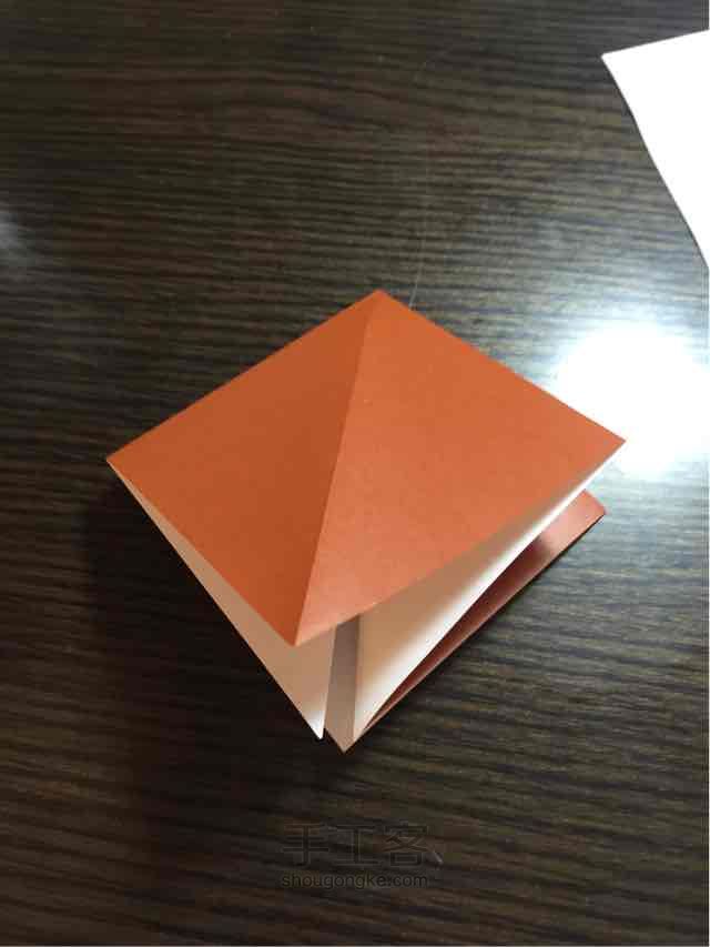 【小蝎折纸篇】二：千纸鹤 第6步